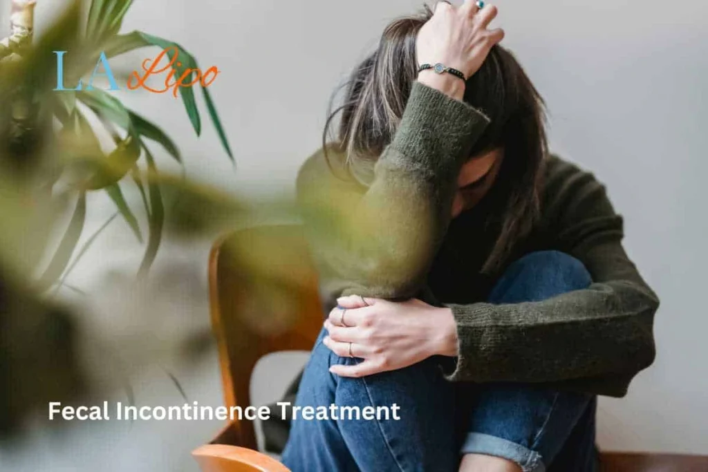 woman worried about fecal incontinence diet Earls Barton