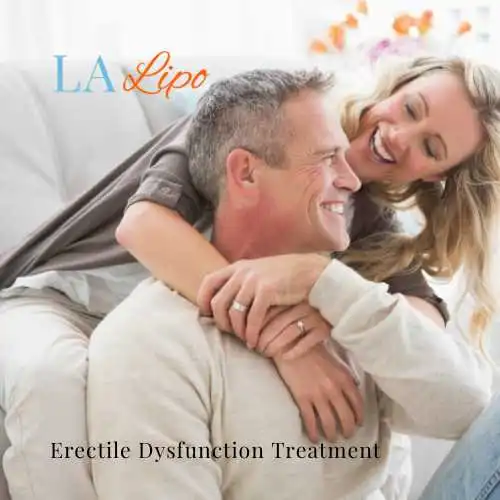 LA-EMS Earls Barton treatment - happy couple together.