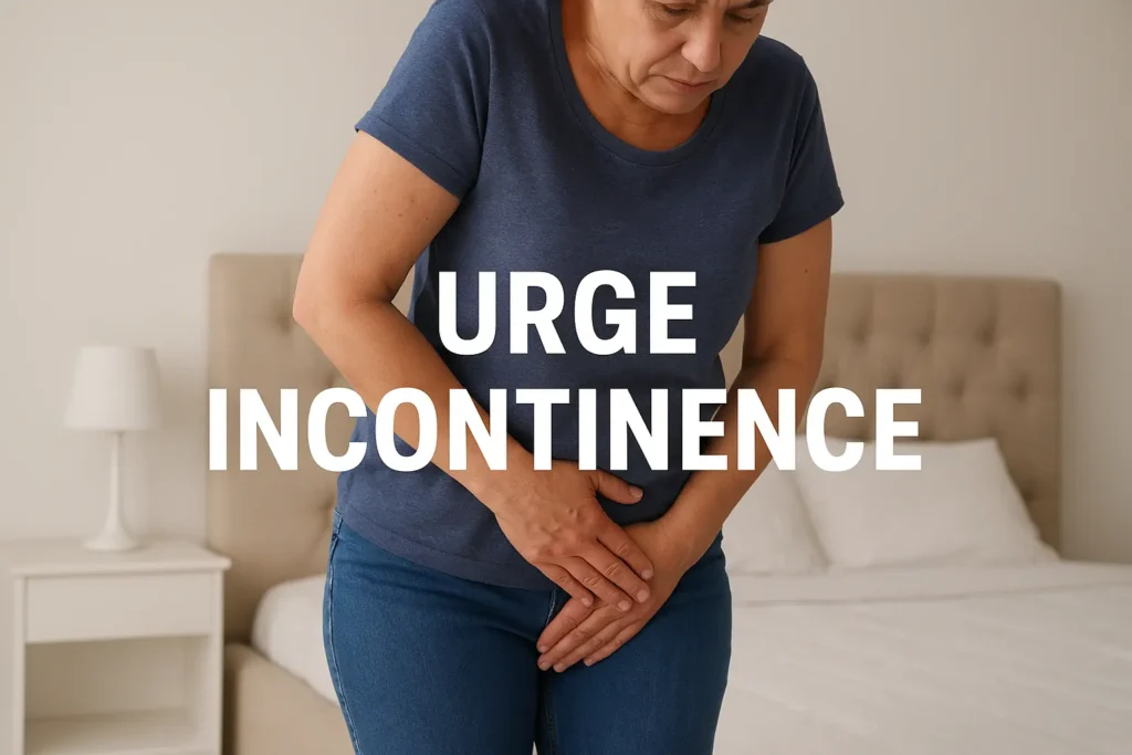 how to manage urge incontinence Earls Barton symptoms
