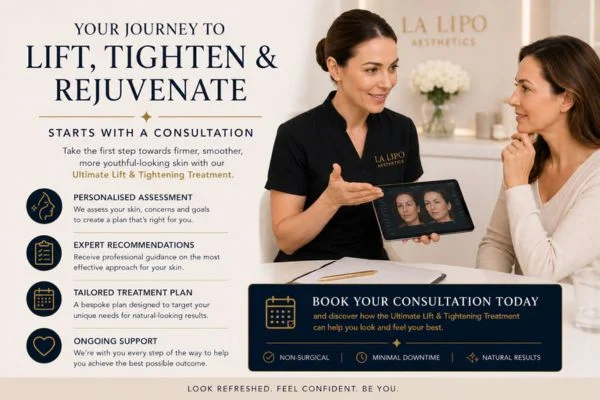 Tailored treatment - the ultimate lift and tighten treatment Earls Barton