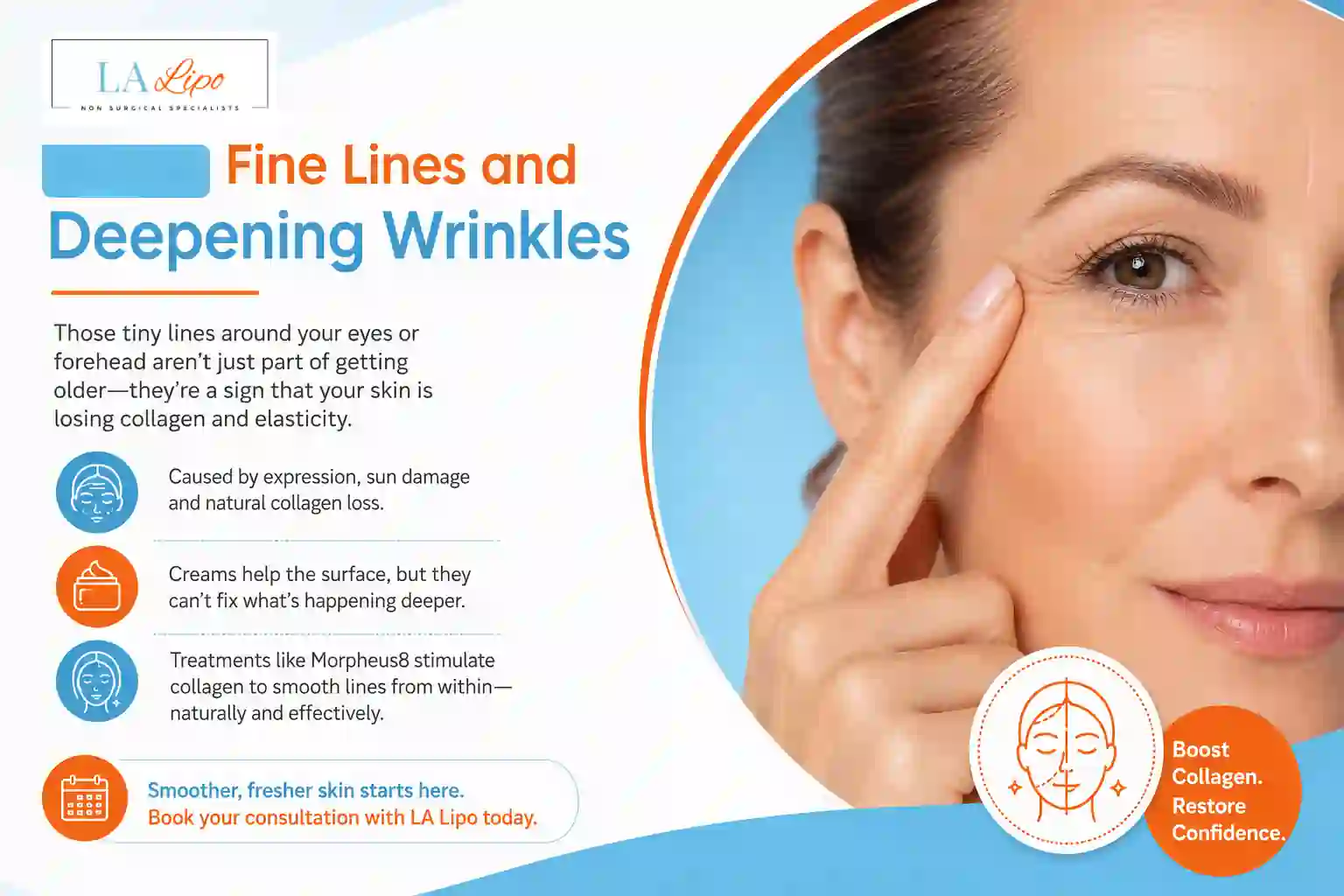 Sign #2: Fine Lines and Deepening Wrinkles Earls Barton