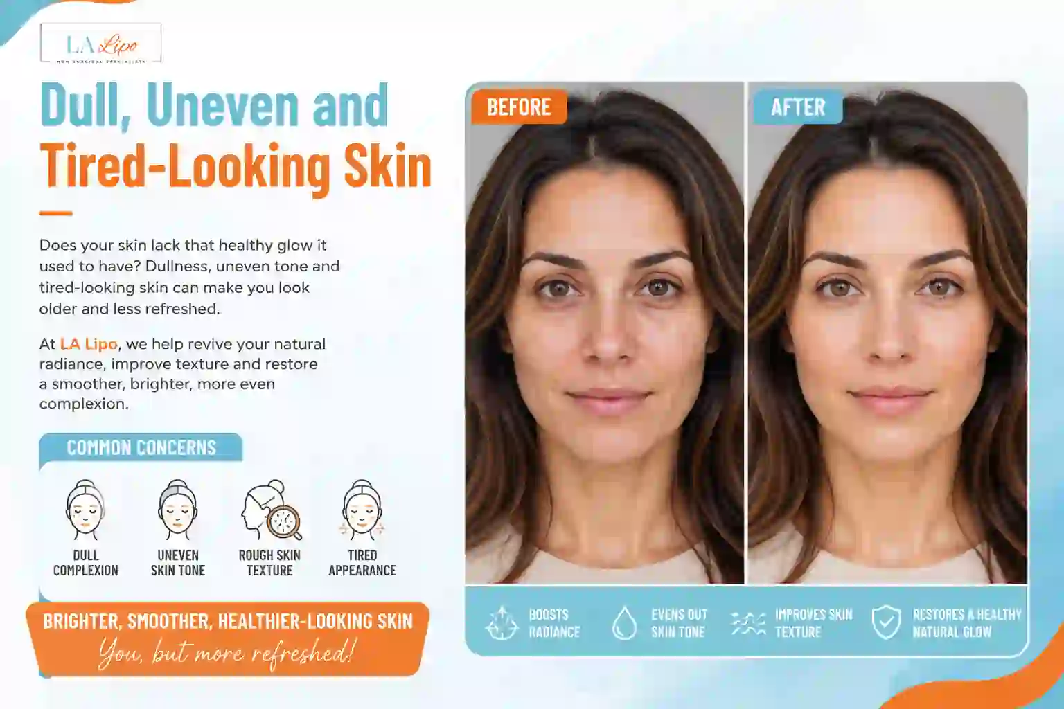 Sign #5: Dull, Uneven and Tired-Looking Skin Earls Barton