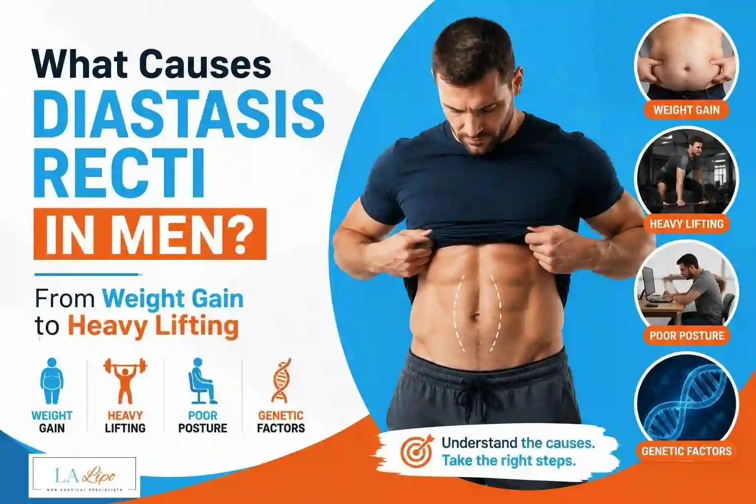 What Causes Diastasis Recti in Men? From Weight Gain to Heavy Lifting Earls Barton